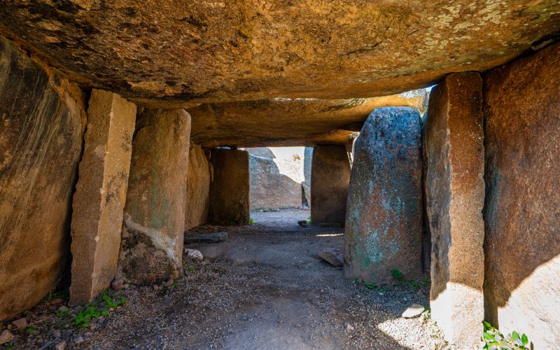 Corredor del Dolmen de Lácara