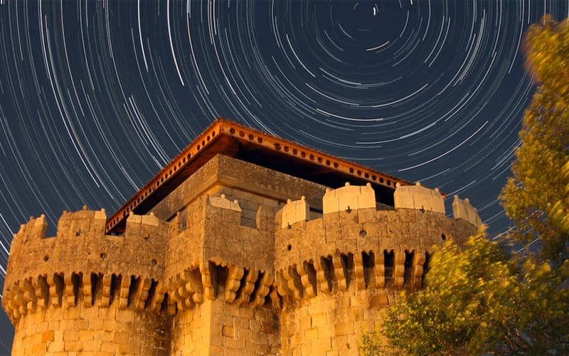 Castillo de Granadilla, cerca del mirador
