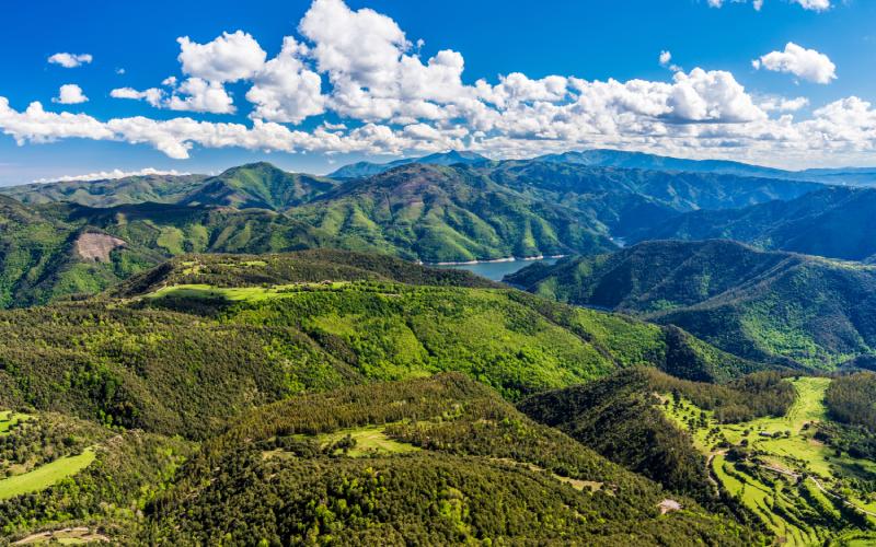 Panorámica de la Sierra de las Guilleries