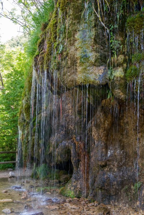 Cascada de Santa Elena, bajo la ermita