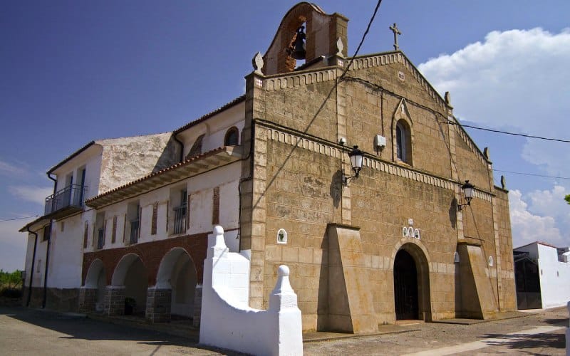 Fachada principal de la Ermita de la Transfiguración