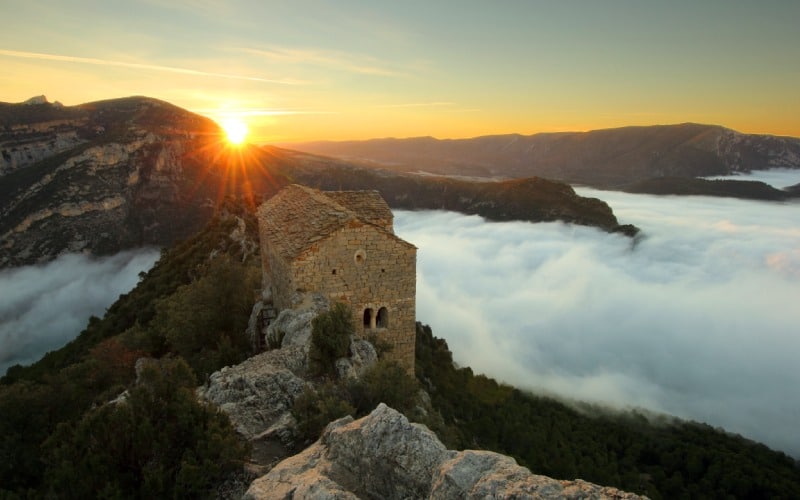 Ermita Santa Quiteria y San Bonifacio en Mont-Rebei