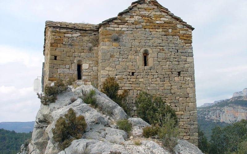Ermita Santa Quiteria y San Bonifacio en Mont-Rebei