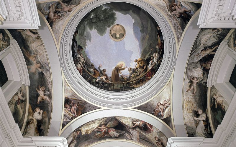 Cúpula de San Antonio de la Florida.