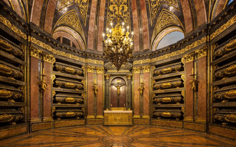 Panteón Real en el monasterio de San Lorenzo de El Escorial