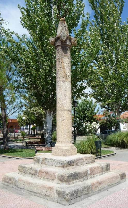 Rollo jurisdiccional de Talavera la Vieja en Rosalejos