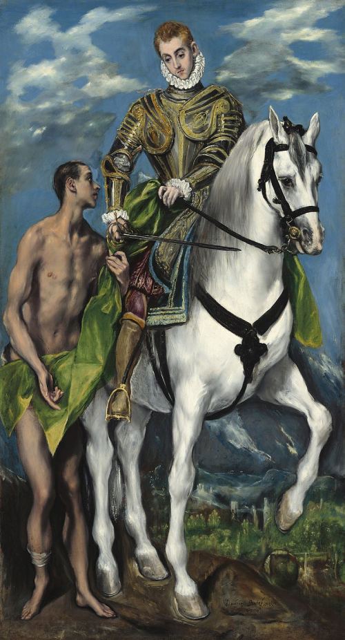San Martín y el Mendigo de El Greco