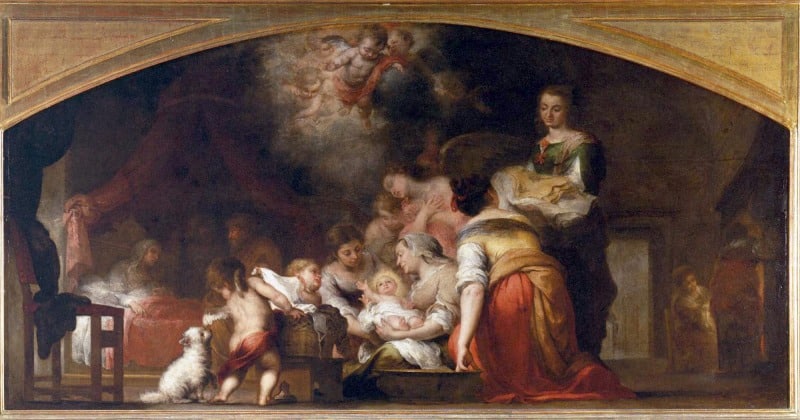 El Nacimiento de la Virgen de Murillo