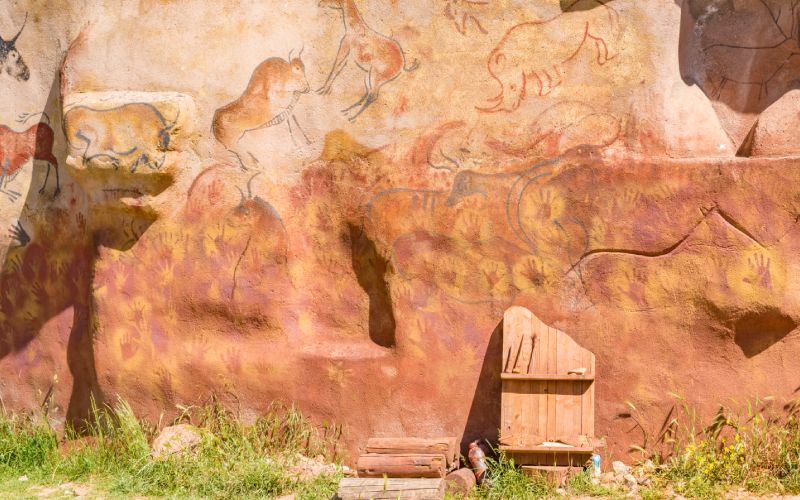 Pinturas en Atapuerca