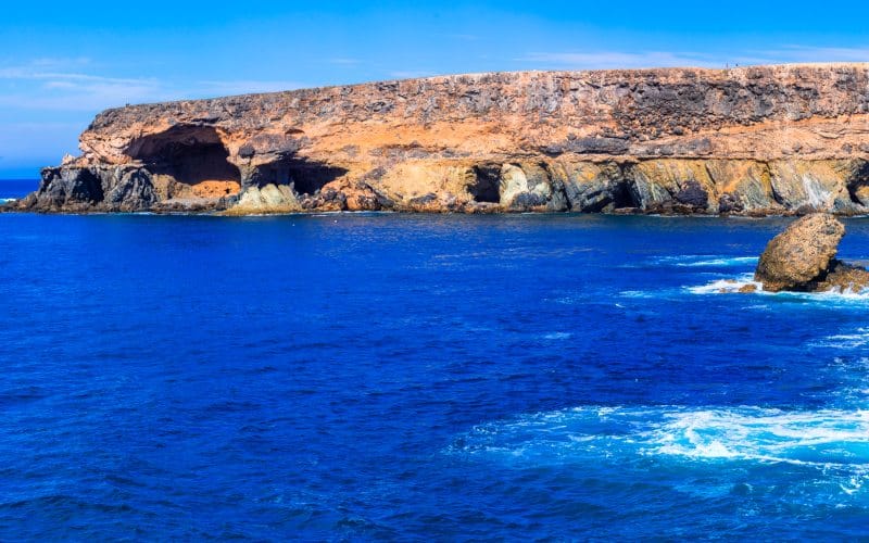 Apertura marina de las Cuevas de Ajuy