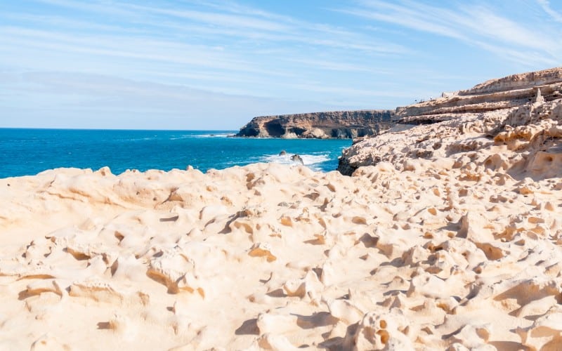 Cuevas de Ajuy desde el litoral