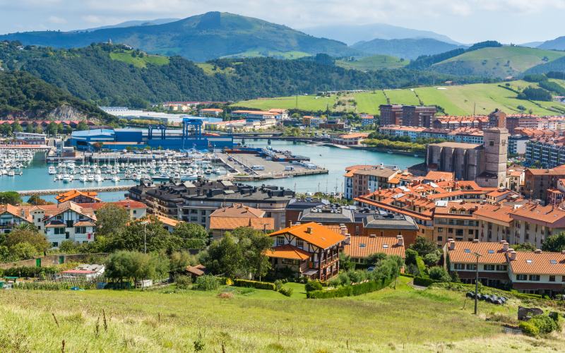 Panorámica de Zumaia