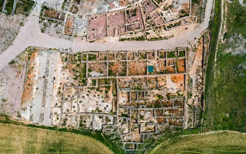 Recópolis desde el aire