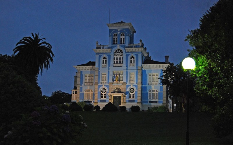 La Quinta de Guadalupe de noche