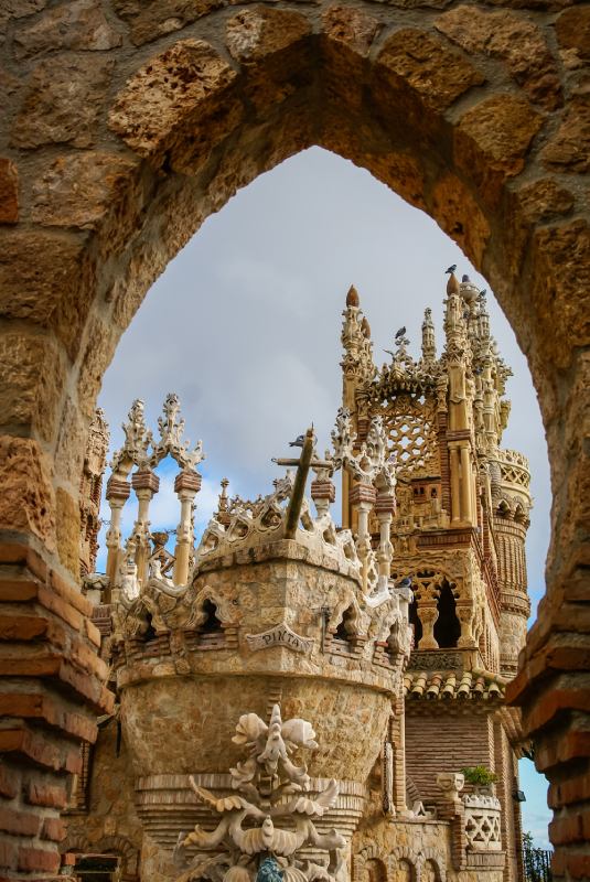 Representación de la Pinta en el castillo de Colomares