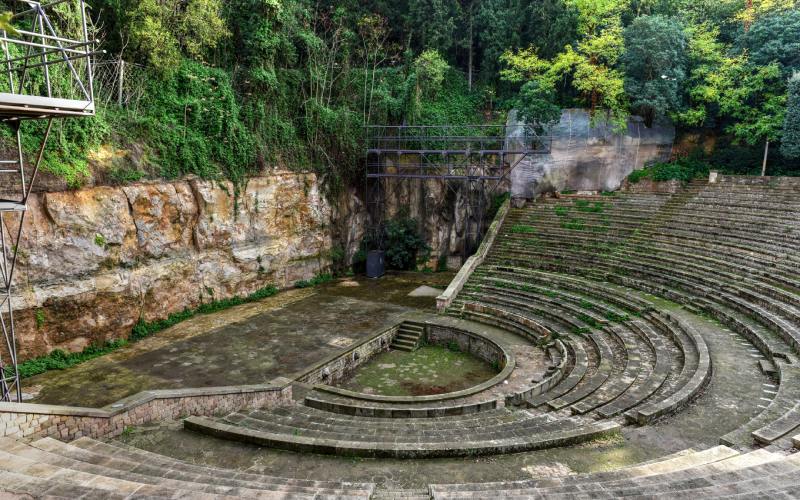 El Teatro Grec está inspirado en Epidauro