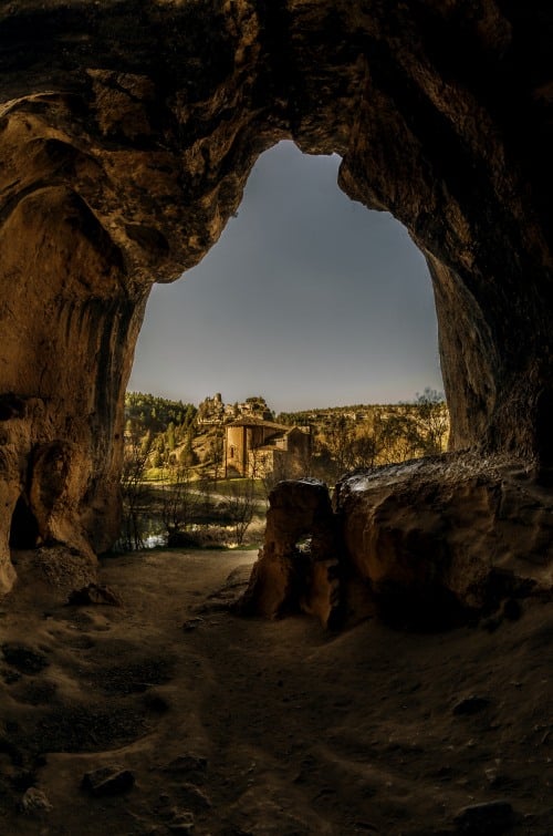 Entrada de la Cueva Grande Rio Lobos
