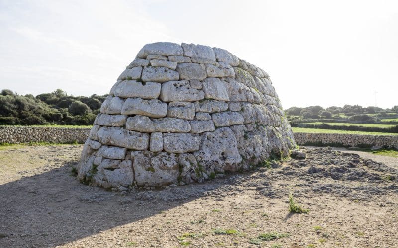 Cabecera de la Naveta des Tudons