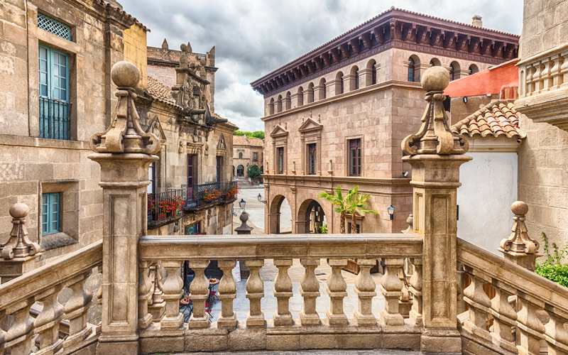 Arquitectura del Pueblo Español de Barcelona