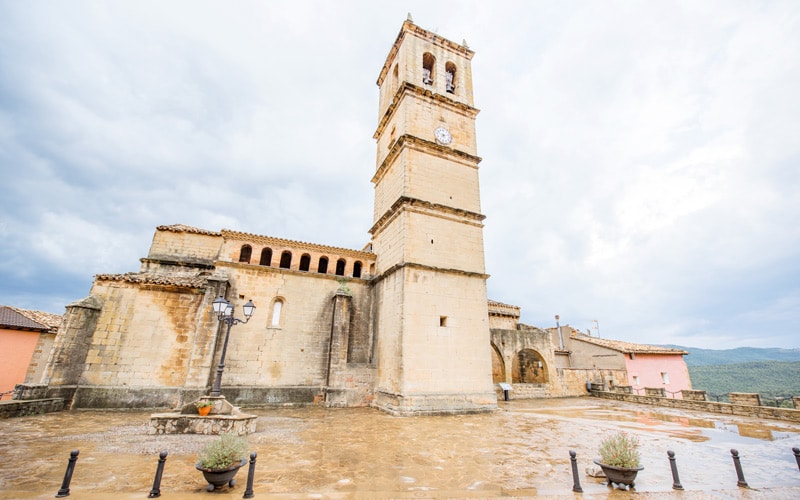 Iglesia de El Salvador en Agüero
