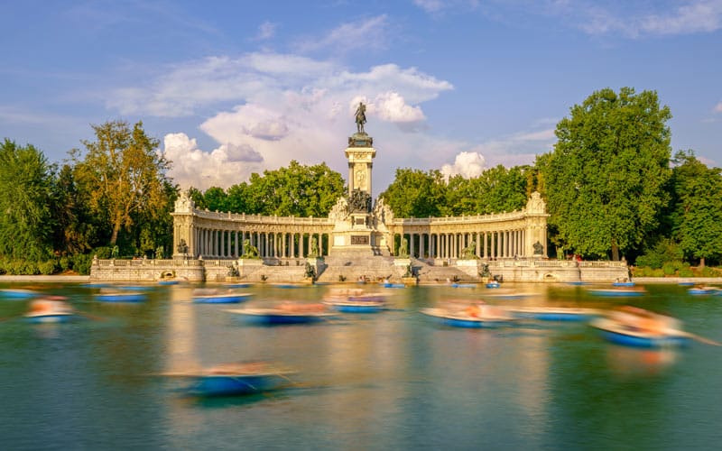 Monumento Alfonso XII Parque del Retiro