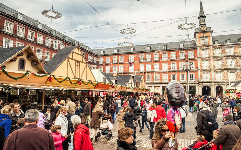 Mercadillo de Navidad en Plaza Mayor