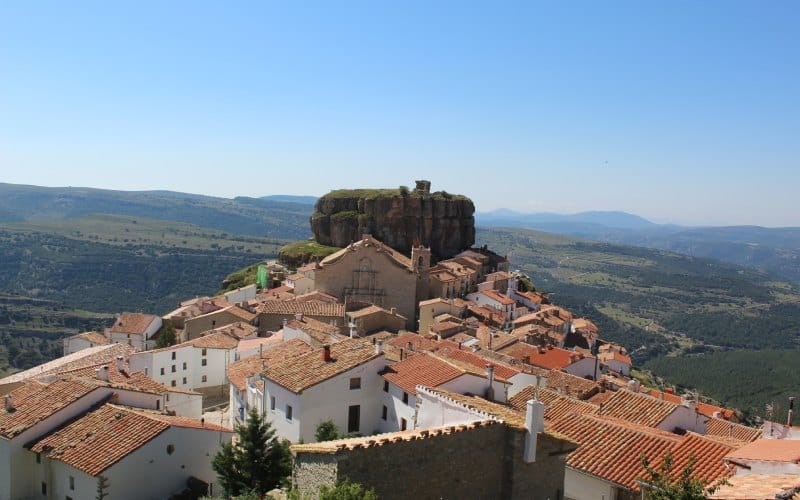 Vista longitudinal de Ares del Maestrat
