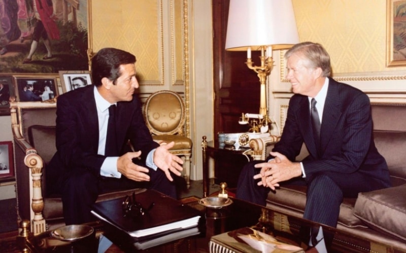 Carter y Suárez en Moncloa