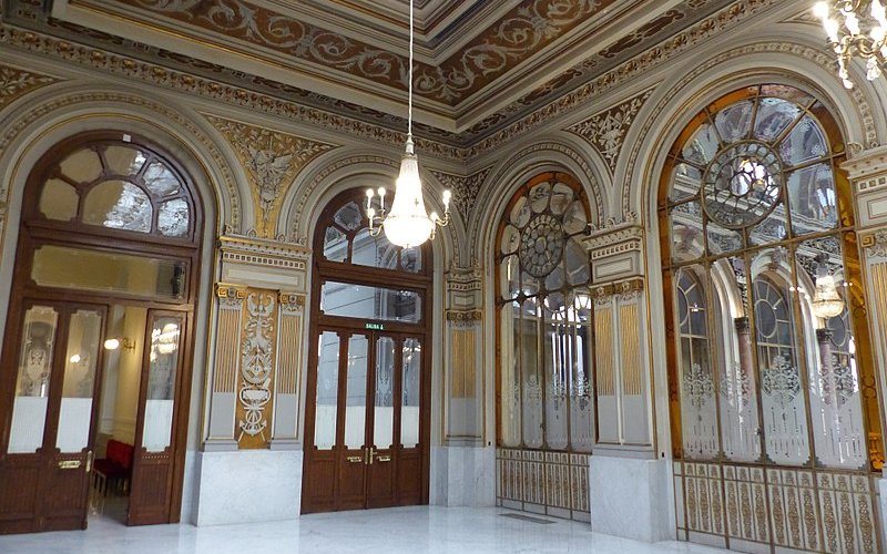 Interior del Palacio de la Bolsa