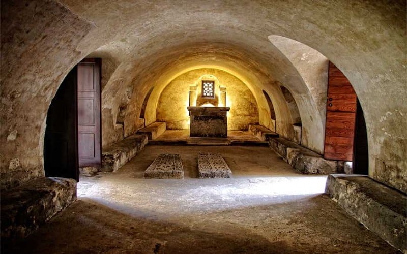Imagen general de la cripta de santa Leocadia