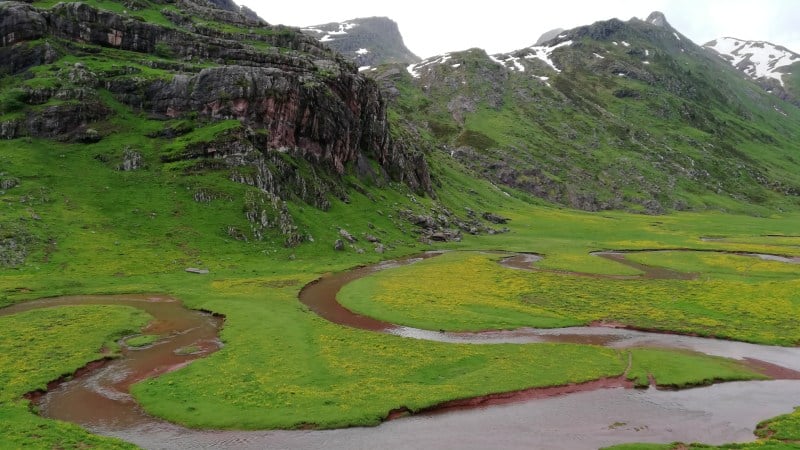 El Valle de Aguas Tuertas en Huesca
