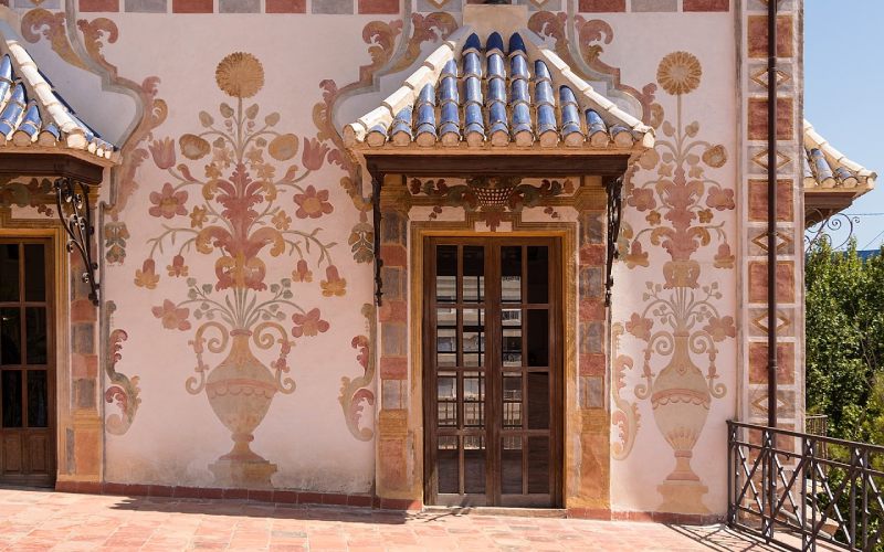 Balconadas del palacio ducal de Gandía