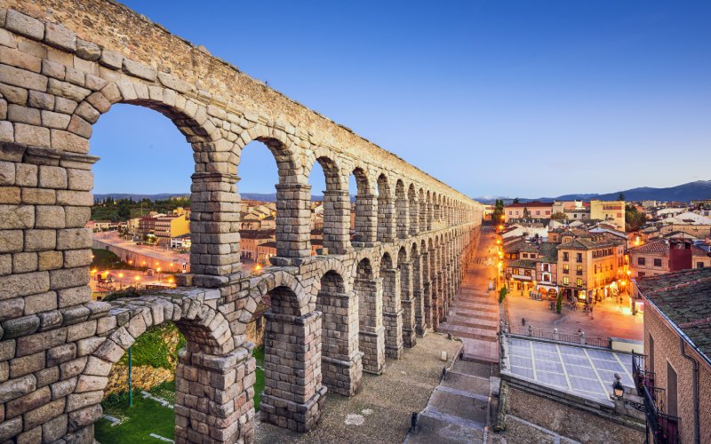 El acueducto de Segovia