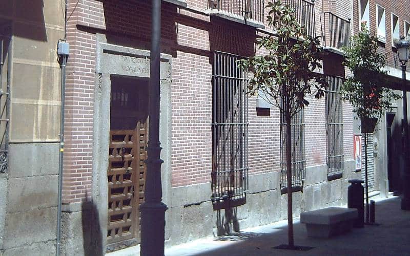 La fachada de la casa-museo Lope de Vega.