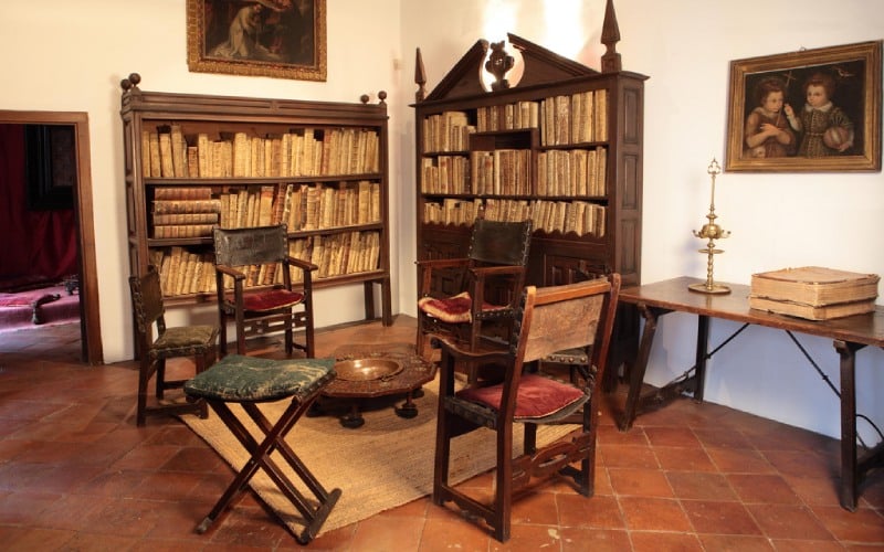 El estudio de la casa-museo Lope de Vega