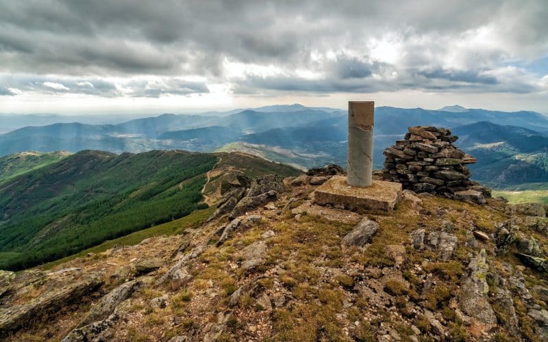 Punto geodésico del Pico Santuy