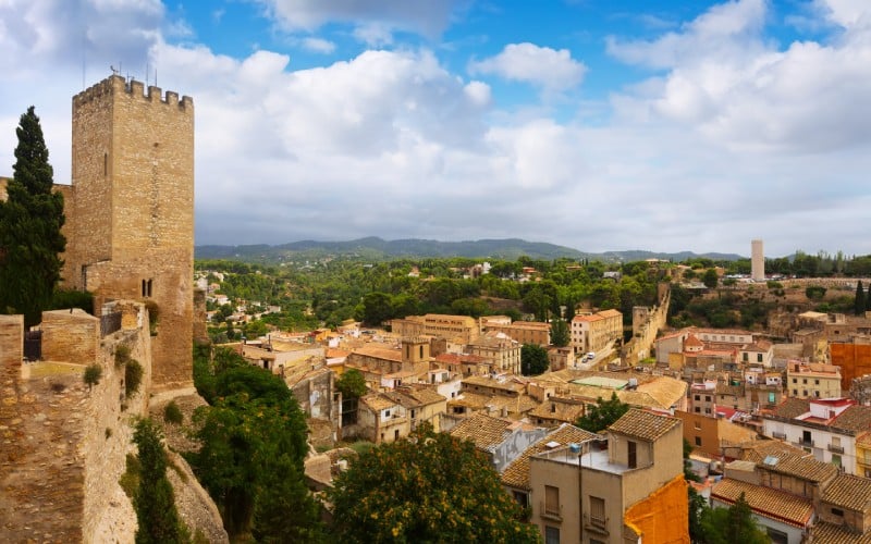 Vista de Tortosa desde el Castillo de Suda