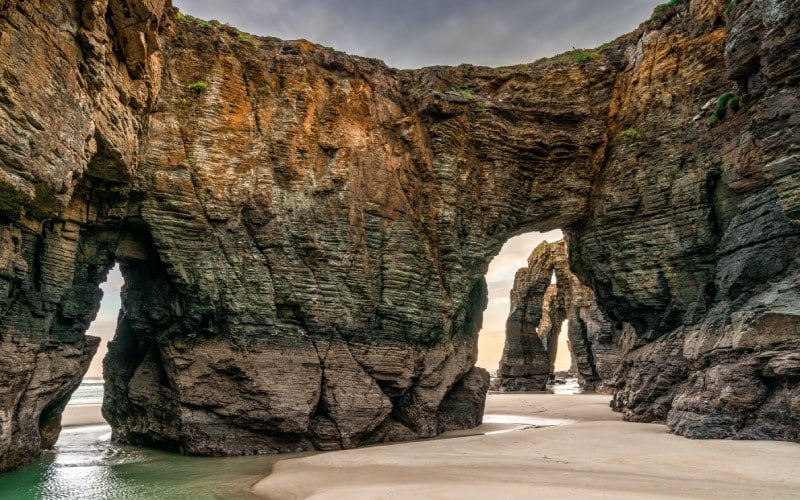 Playa de las Catedrales en Galicia