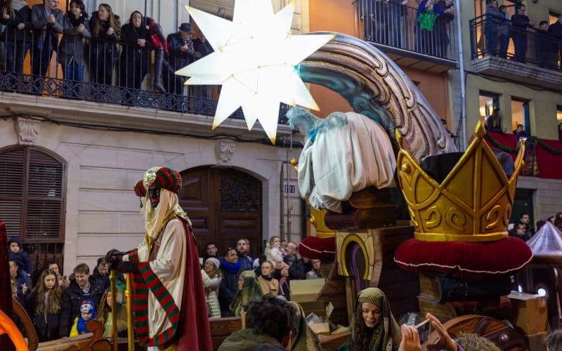 Reyes Magos en la cabalgata.| Shutterstock