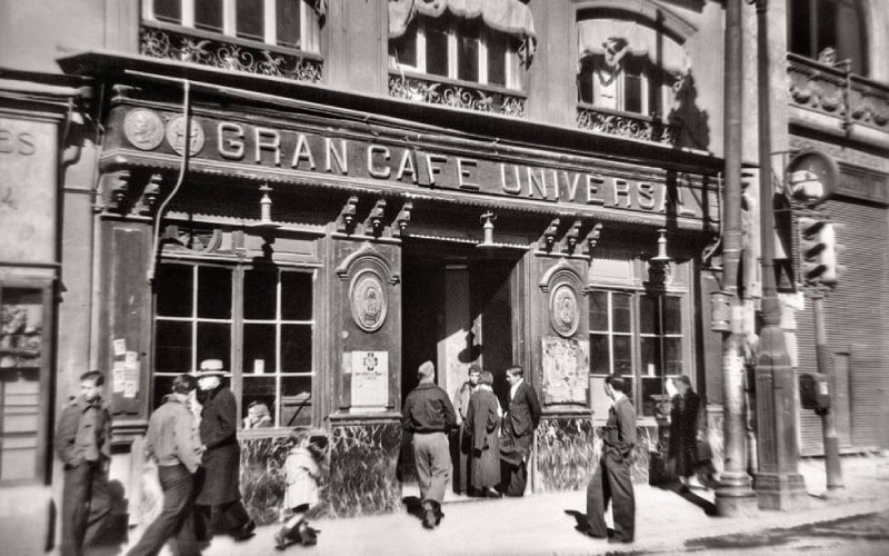El Café Universal en 1938