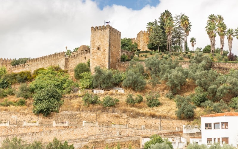 El castillo medieval de Jerez de los Caballeros