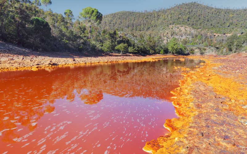 Río Tinto en Huelva. | Shutterstock