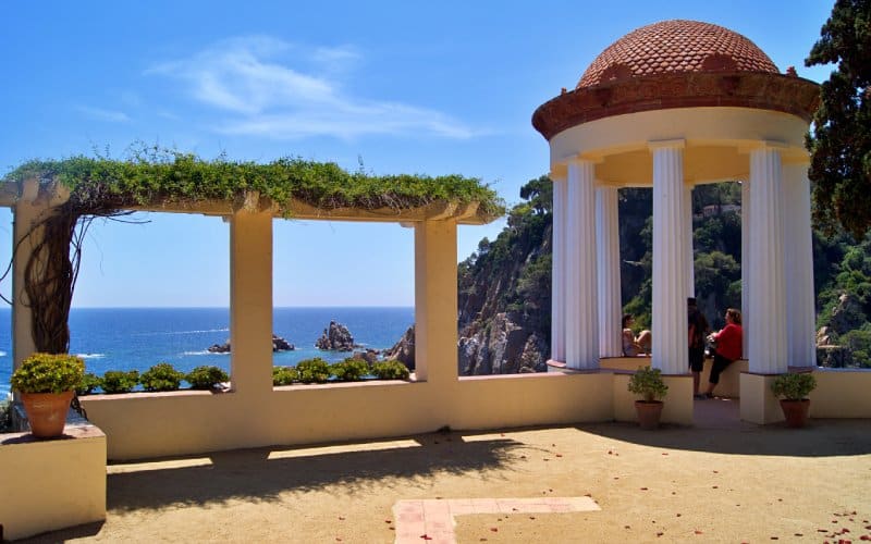 Templete de Linneo en Blanes, Girona