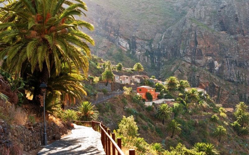 Masca está situado en un entorno natural de belleza imposible