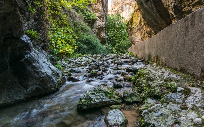 Río Monachil, cerca del Cerro de la Encina