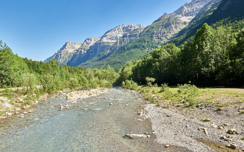 Valle del Cinca, donde se esconde el yacimiento de la Codera