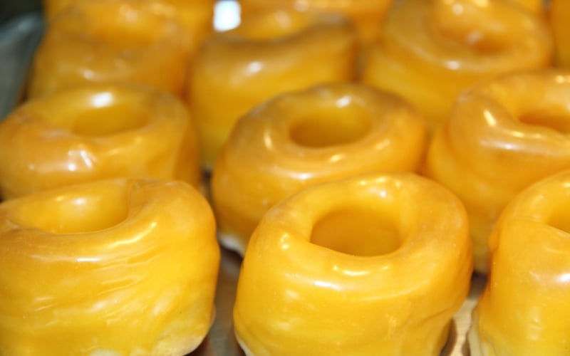 Plato de rosquillas listas de Alcalá
