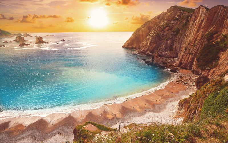 Playa del Silencio Asturias
