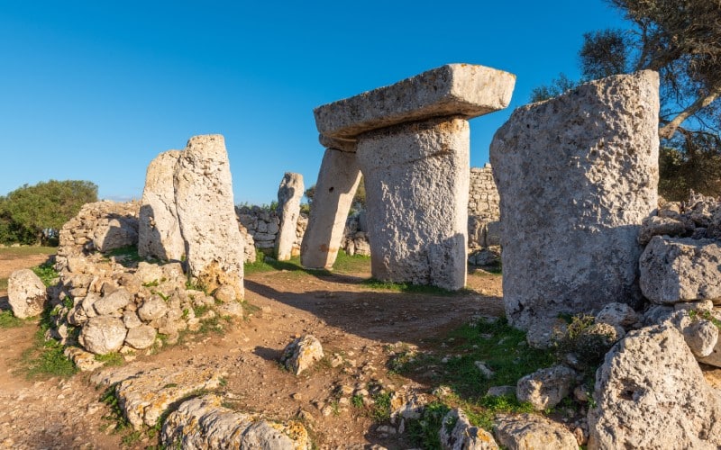 Poblado de Talatí de Dalt, en Menorca