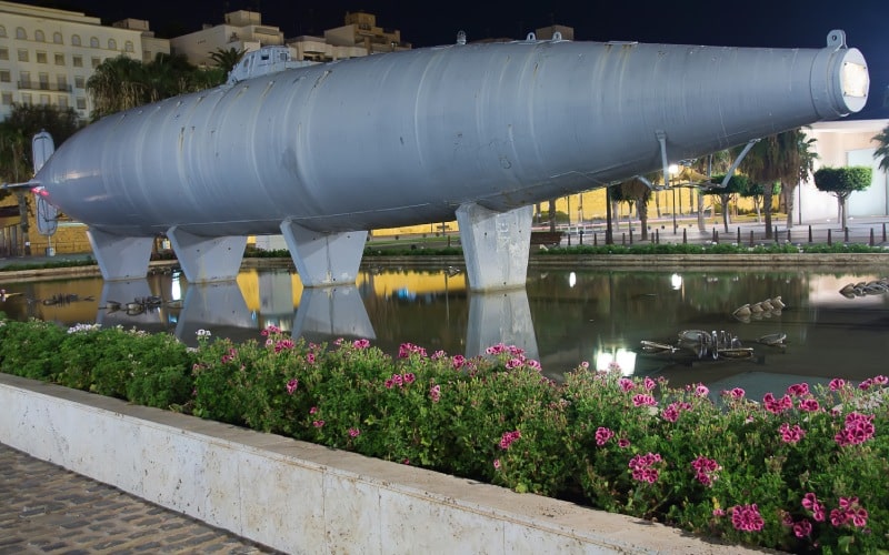 Submarino construido por Isaac Peral